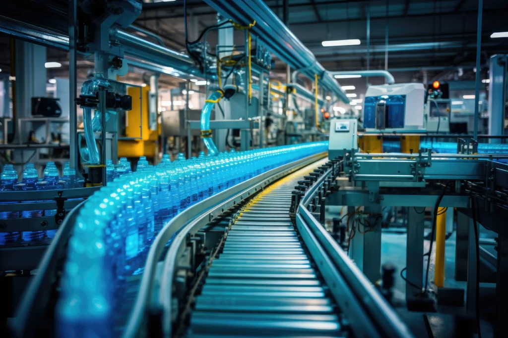 bottled water factory line